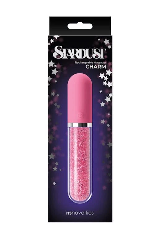 Vibromasseur classique Stardust Charm – rose | NS Novelties