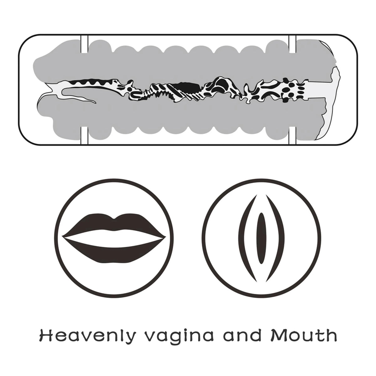 Maszturbátor Virgin Blowout Stroker 22 cm – vibrációs, testszínű 10-LV250015 | Lovetoy
