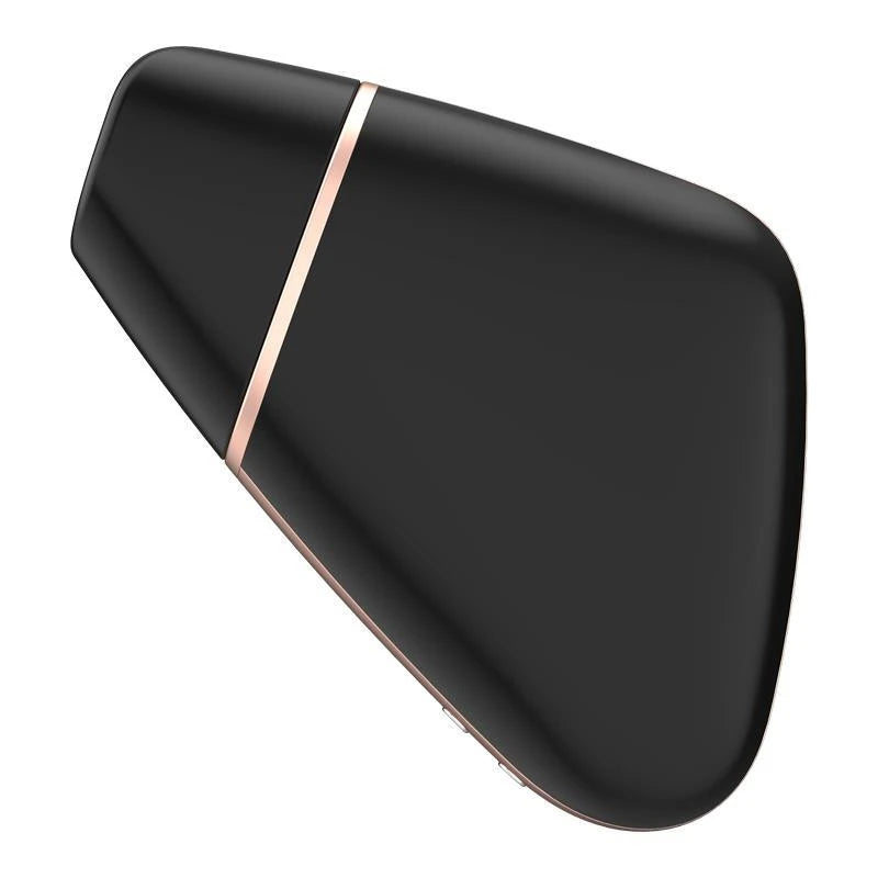 Love Triangle - Air Pulse Stimulator and Vibration - Black