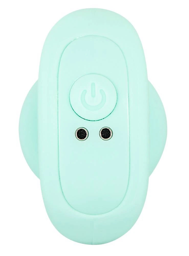 Plug anal 7 fonctions – vibrant, rechargeable, turquoise | Cuties