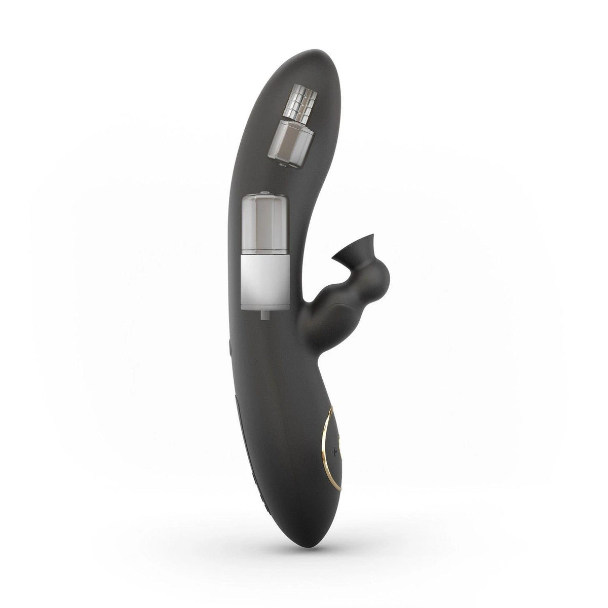 Vibrador rabbit Divine 6 funciones – recargable, negro | Dorcel