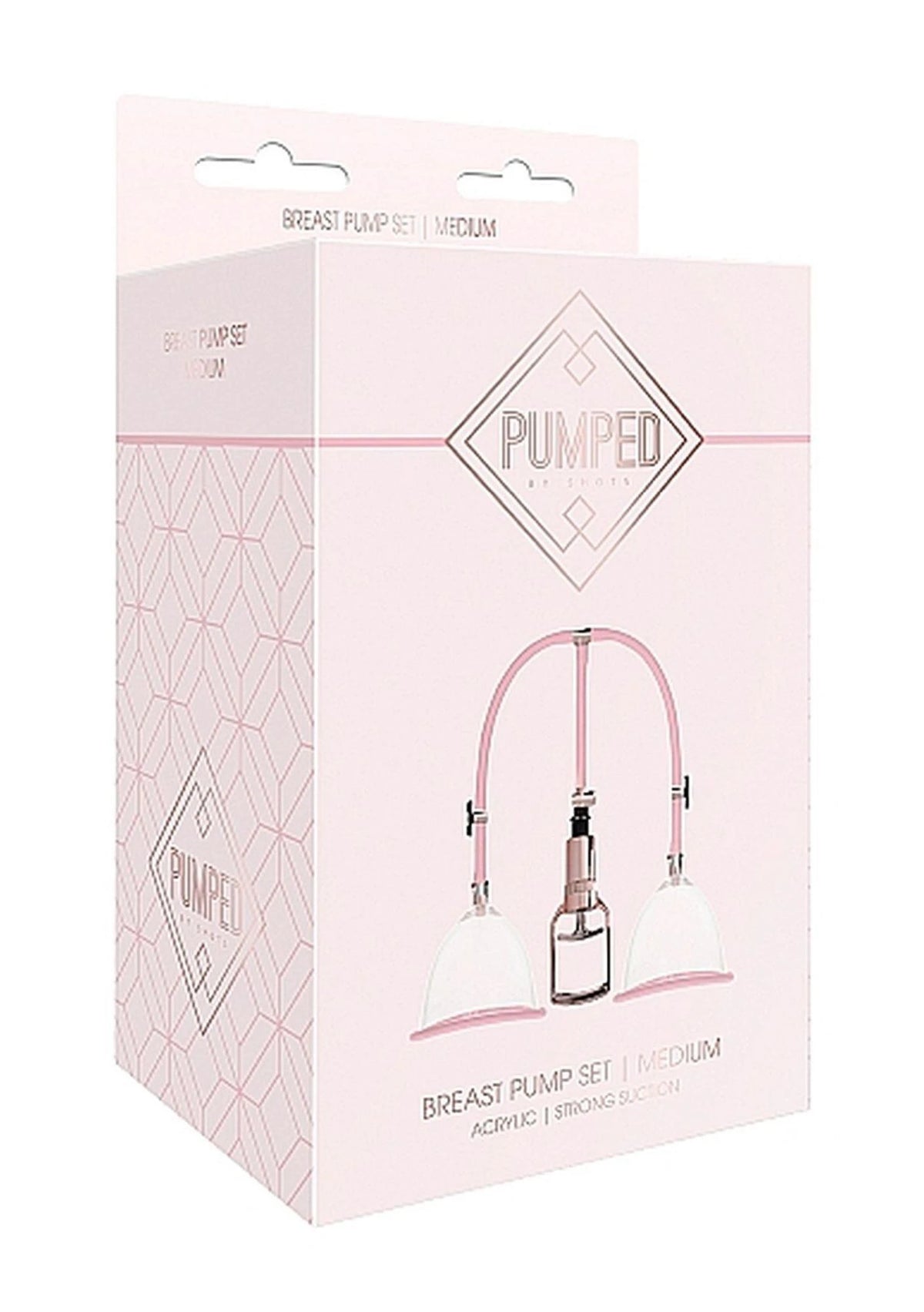 Pompa per il pene – rosa 51 cm | Pumped