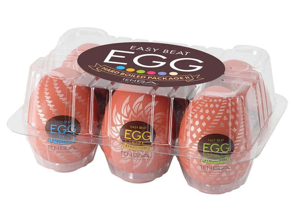 Masturbador Stronger Package 7 cm – castanho | TENGA