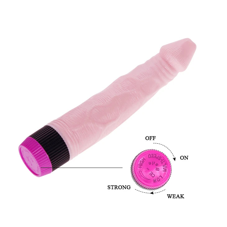 Vibratore realistico Adour Club – in cyberskin, nude BW-001081 | Baile