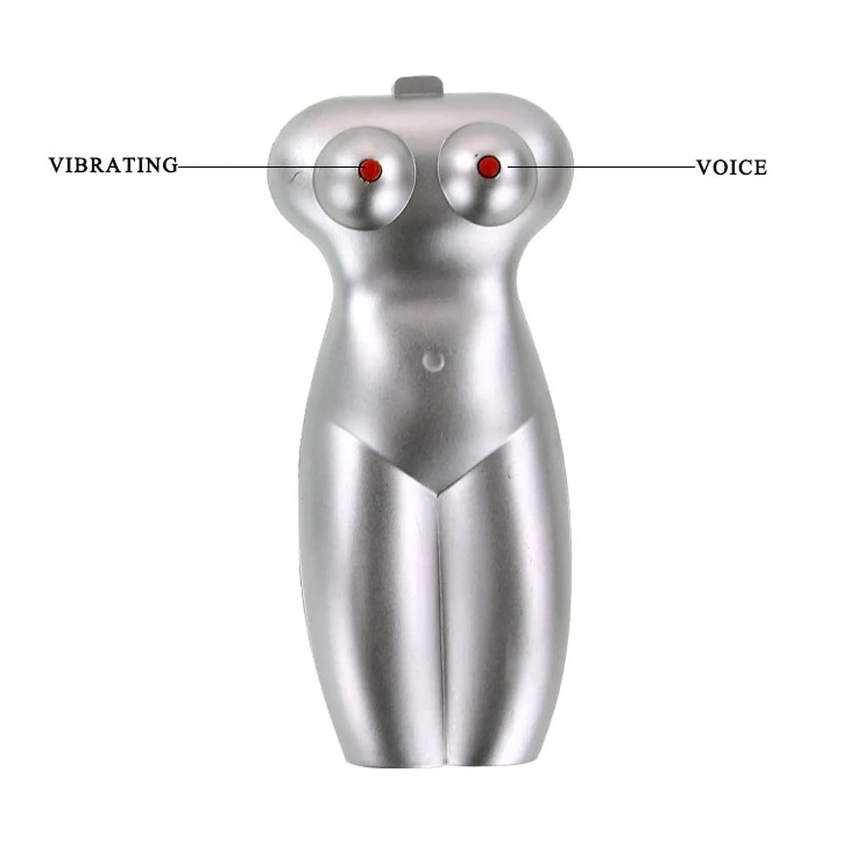 Maszturbátor – vibrációs, testszínű BM-009129 | Crazy Bull