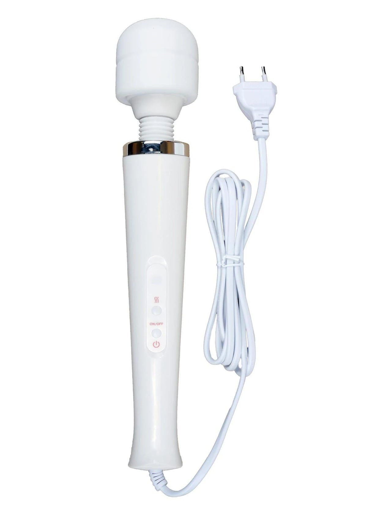 Massaggiatore wand Magic Cable 110-240V 10 funzioni – bianco | Favorites