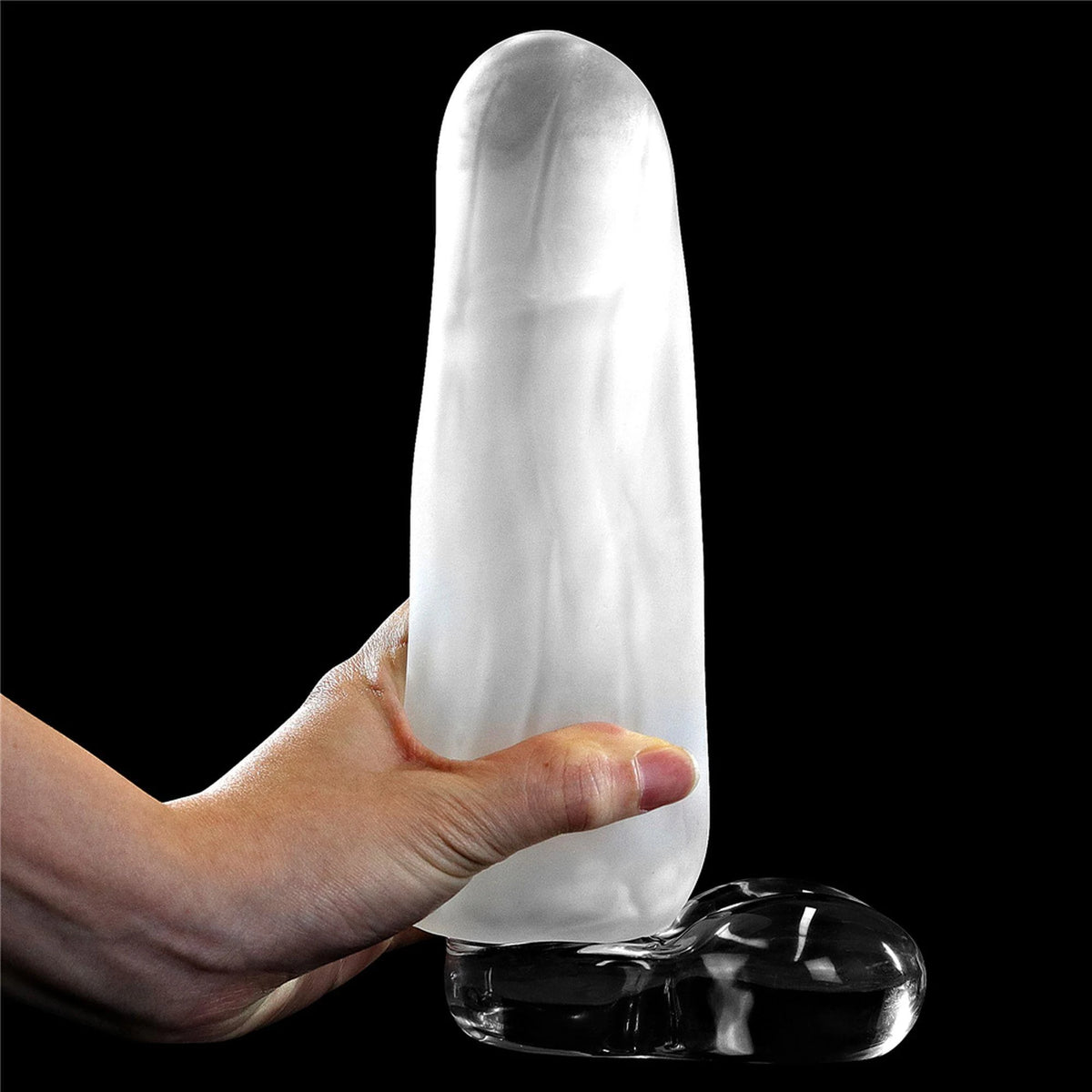 Masturbador Giant Climax Spirals 13 cm – vibratório, branco | Lovetoy