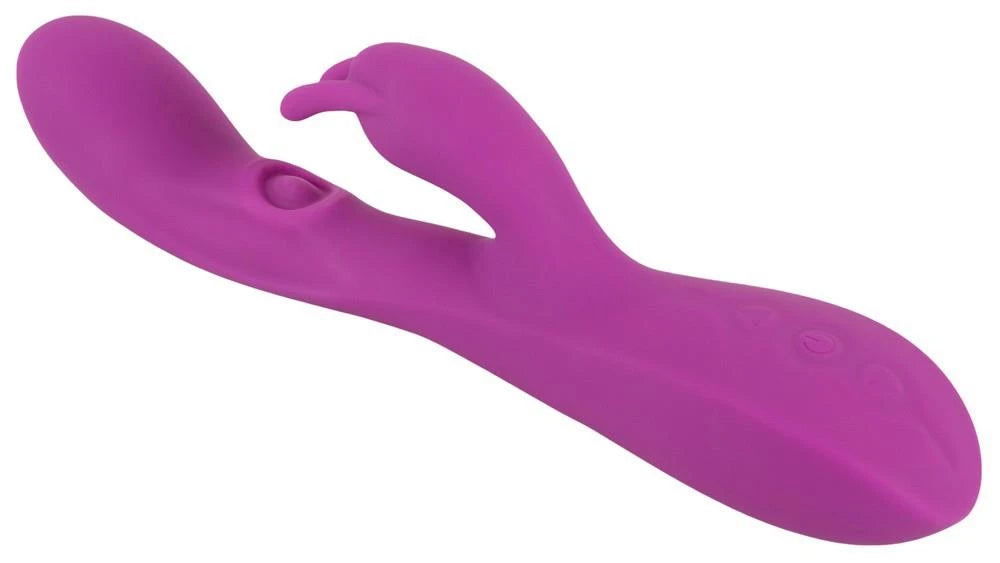 Vibrador rabbit Thumping 10 funções – recarregável, roxo | JAVIDA