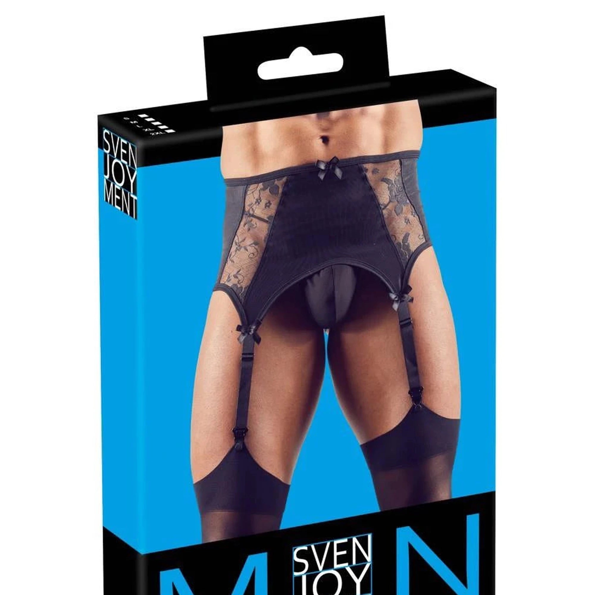 Ceinture porte-jarretelles homme XL