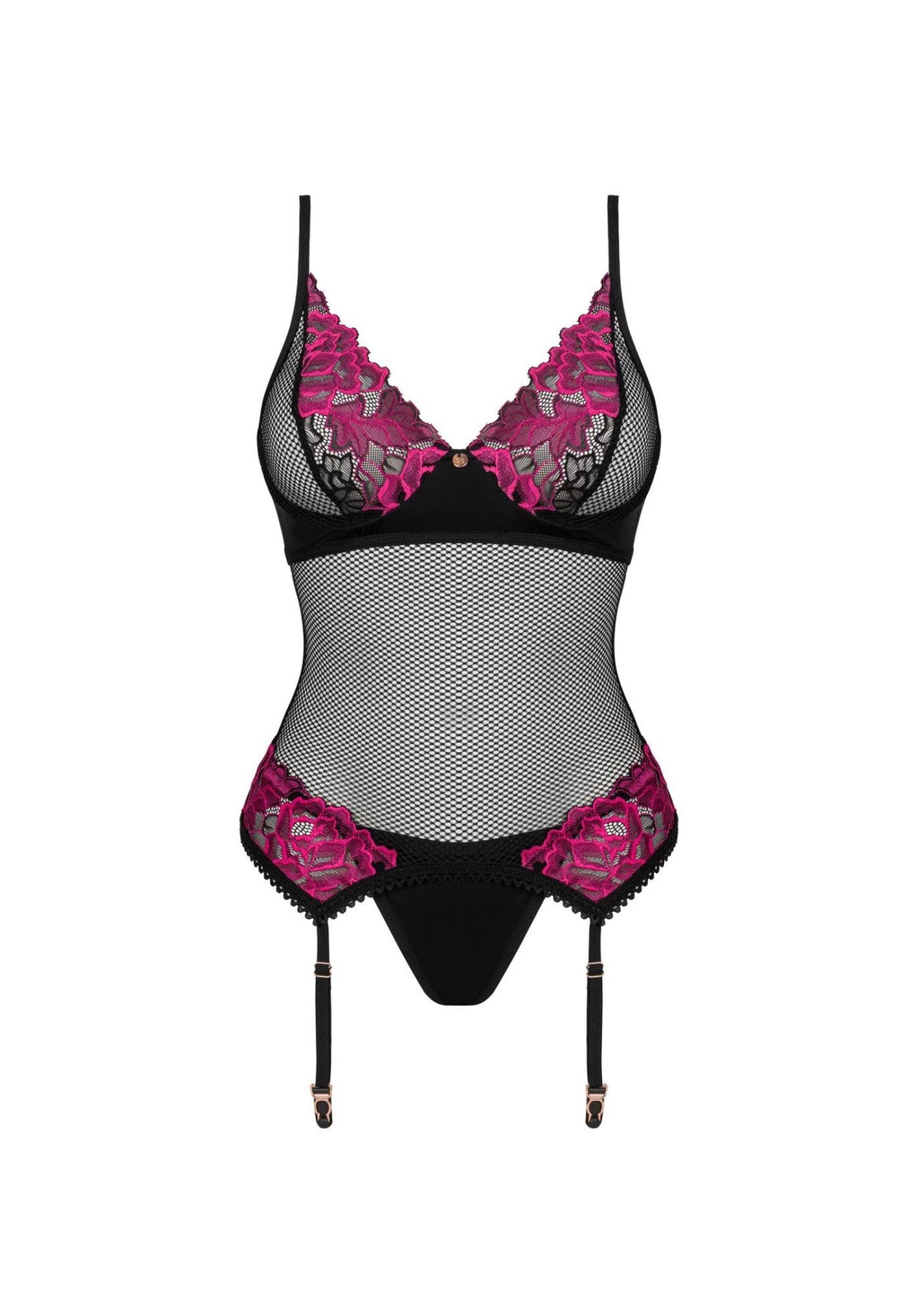 Ensemble de lingerie Rosenty – noir 26204059121 | Obsessive