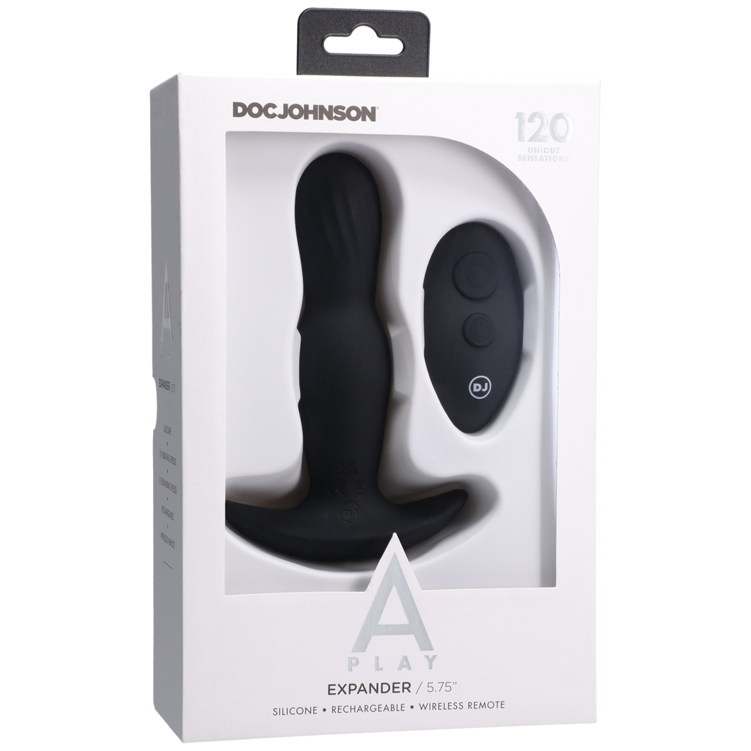 Écarteur - Plug anal en silicone avec télécommande