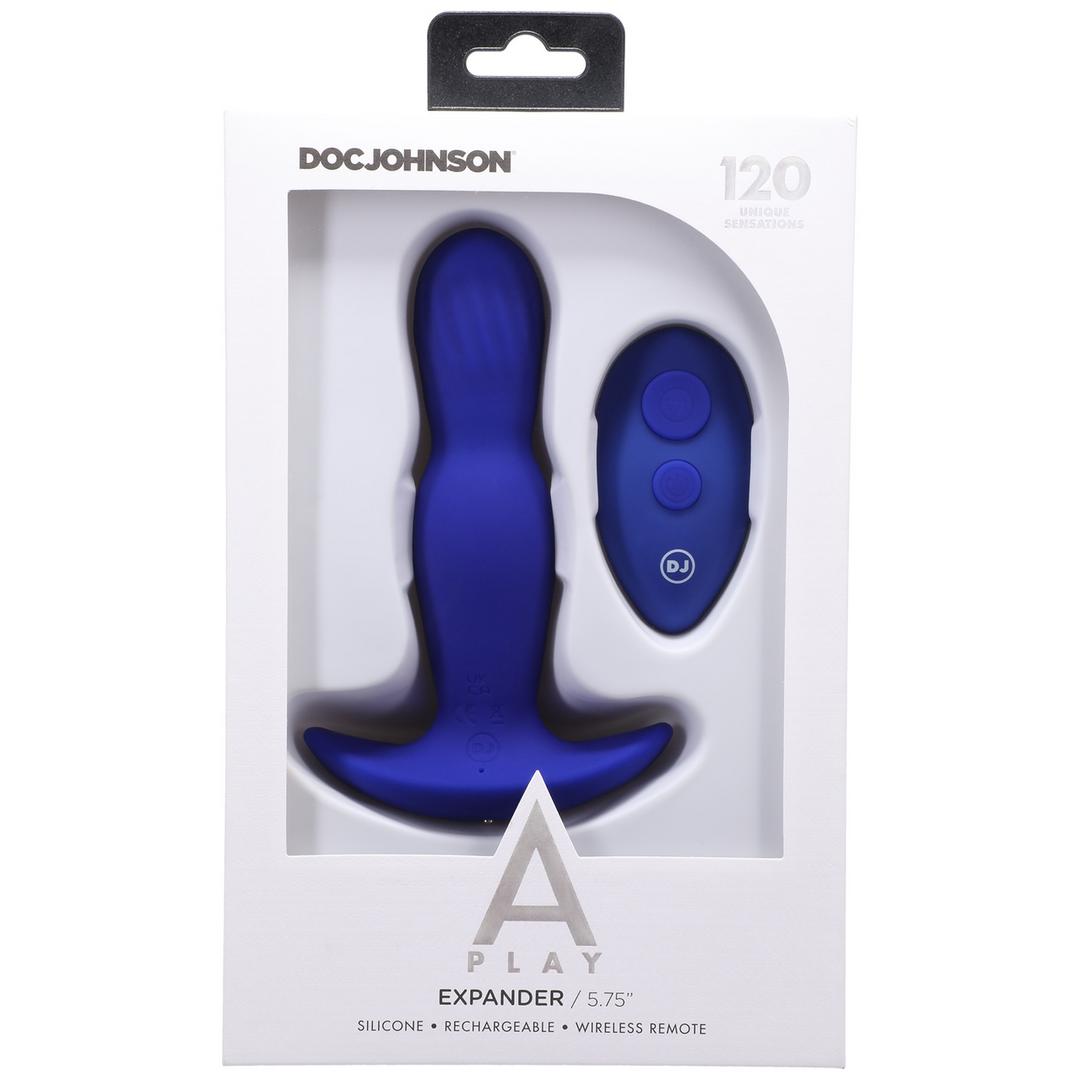 Écarteur - Plug anal en silicone avec télécommande