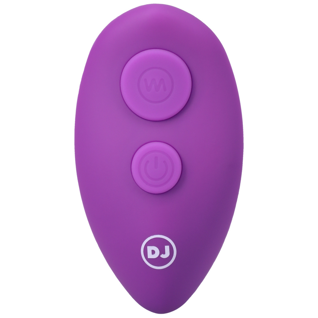 Beaded Vibe - Plug anal en silicone avec télécommande