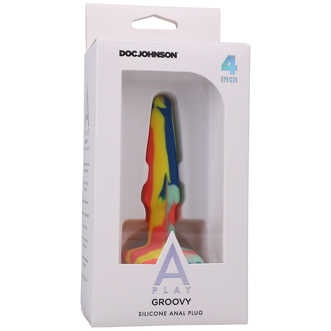 Groovy - Plug anal en silicone - 10 cm