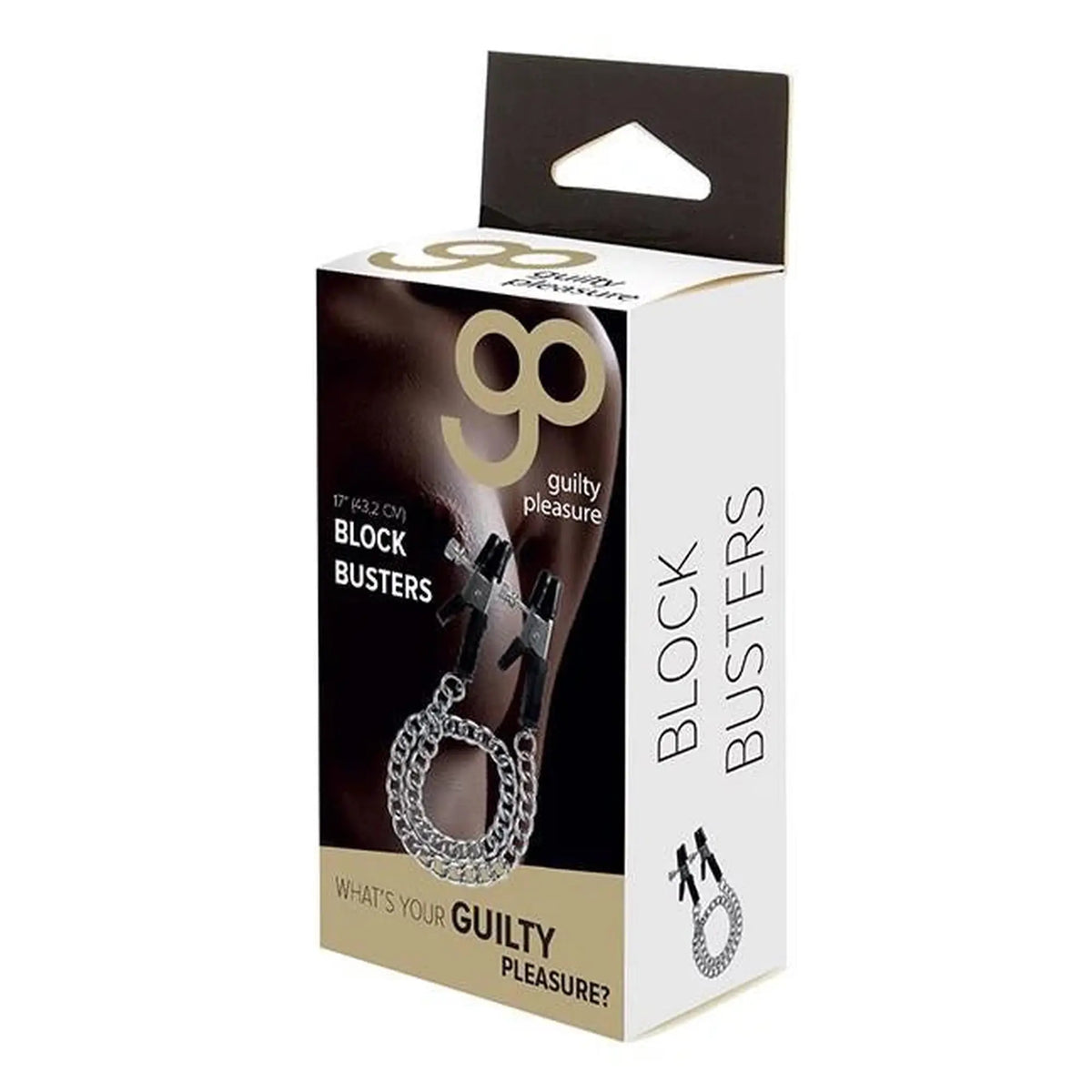 Pinze per capezzoli GP Block Busters Clamps | Guilty Pleasure BDSM