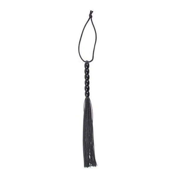 Pejcz-Frusta with fringes Several Flogger black