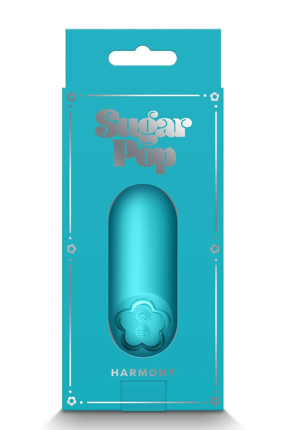 Mini vibrador Sugar POP Harmony 10 funções – turquesa | NS Novelties