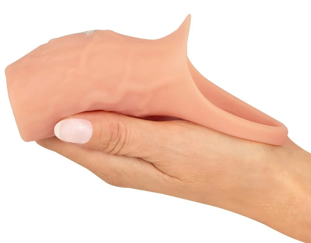 Guaina per il pene RealSleeve 10 funzioni – cava, ricaricabile, nude | Realistixxx