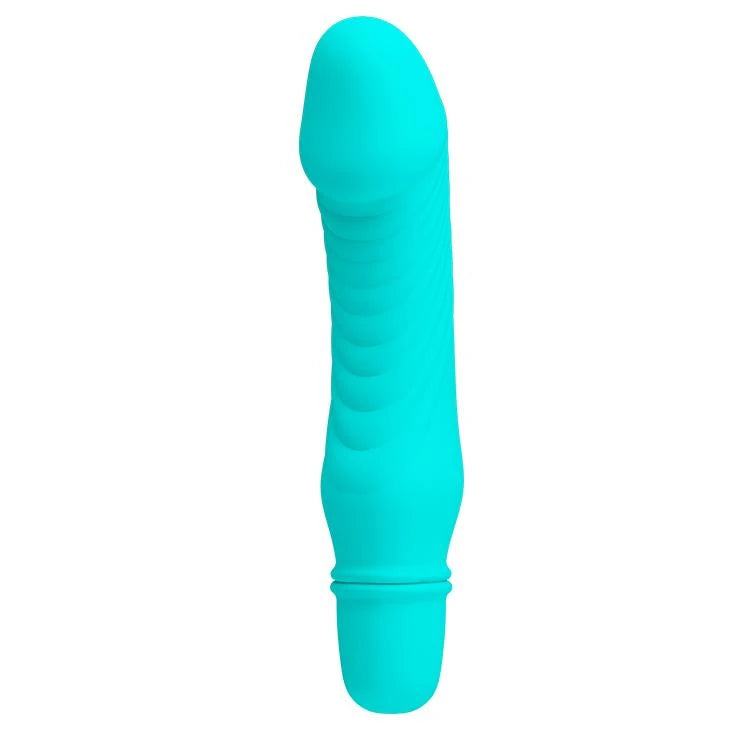 Mini vibratore Stev 10 funzioni – azzurro | Pretty Love
