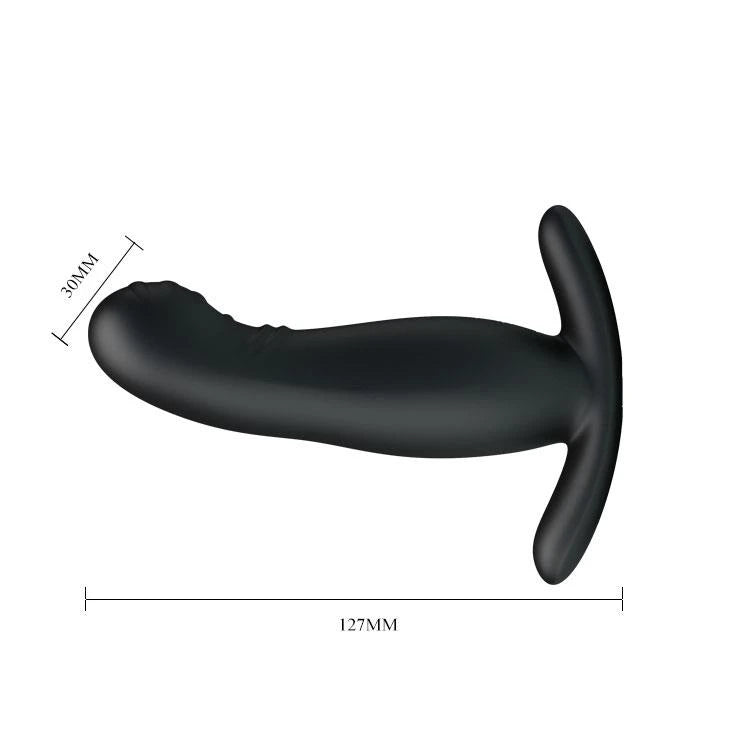 Masseur de prostate Tickling 4 – rechargeable, vibrant, noir | Pretty Love