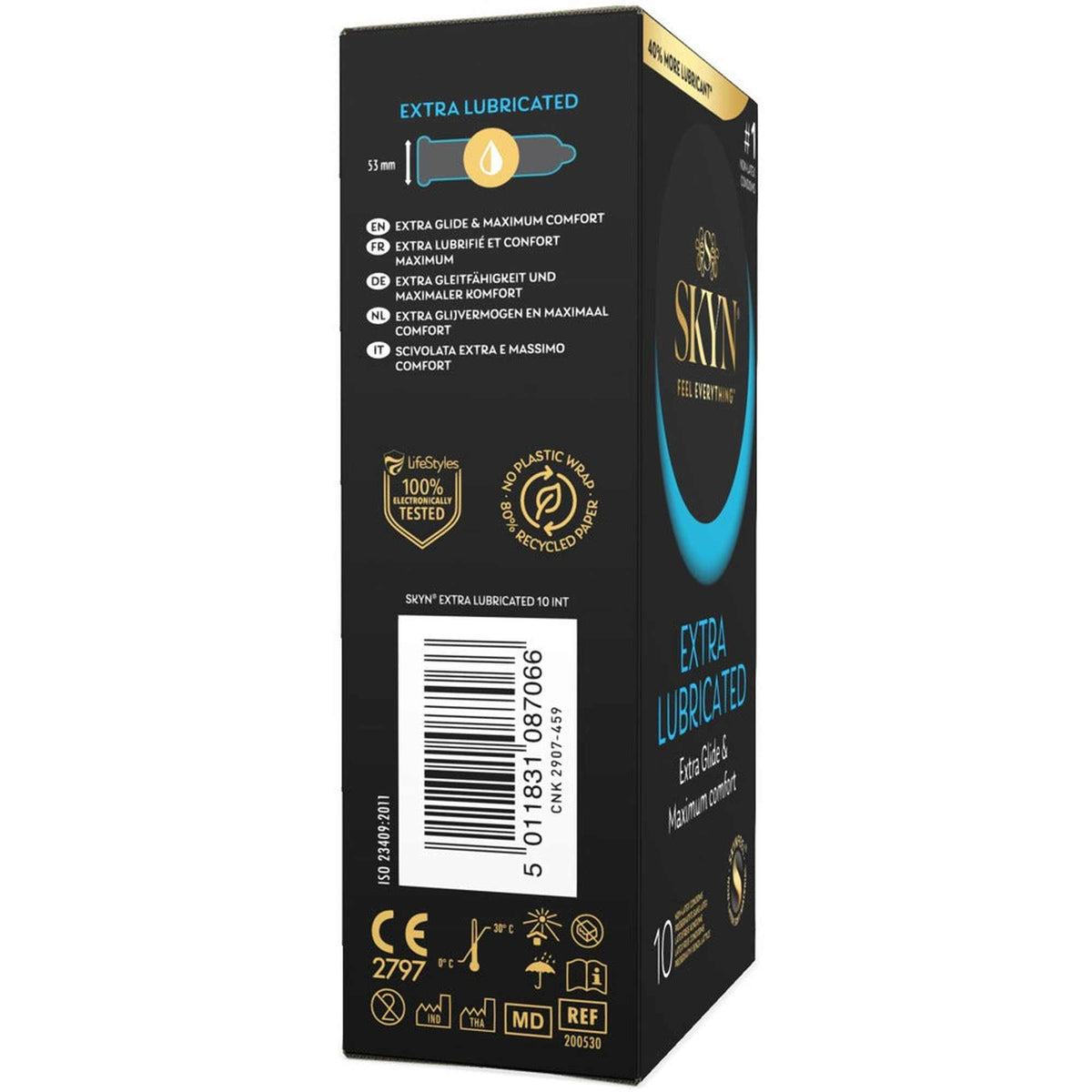 Lubrificante Lubricated 18 cm | SKYN