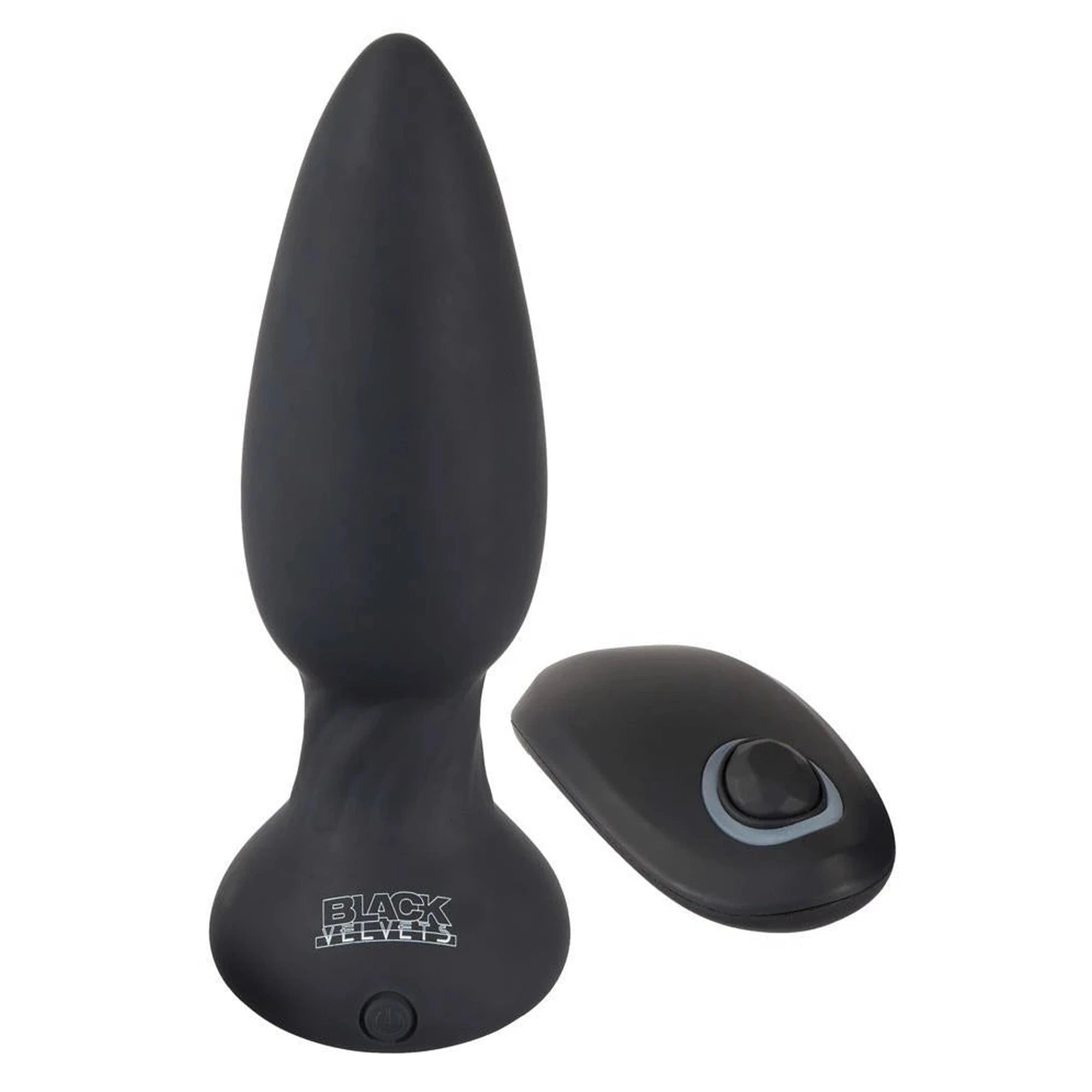 Remote controlled rotating & vibrating plug