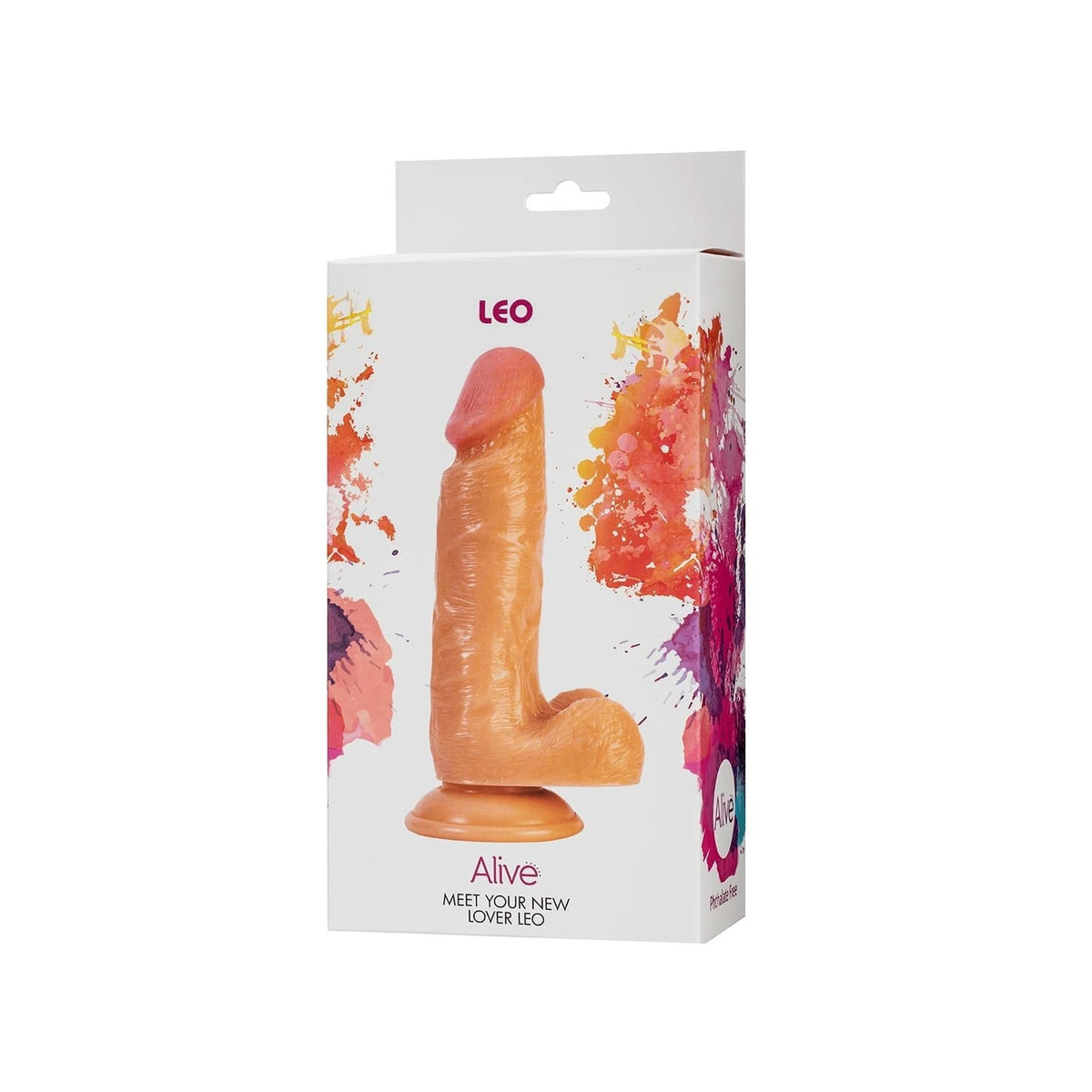 Dildo realistico Leo – con ventosa | Alive