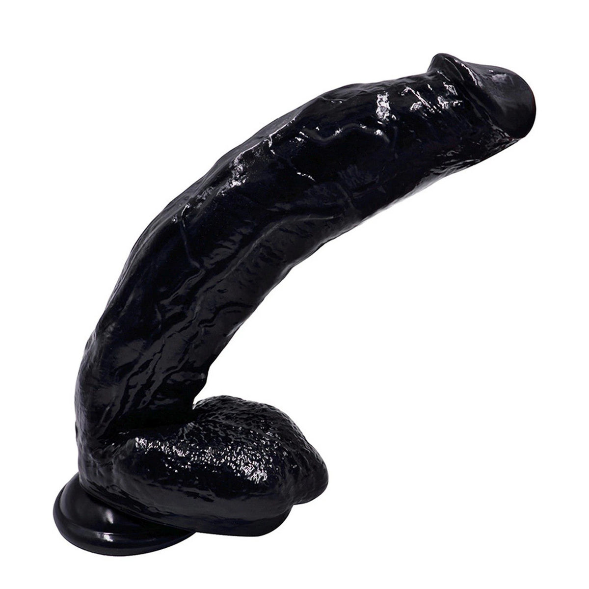 Dildo Monster John 10 9 – con ventosa, nero | Power Escorts