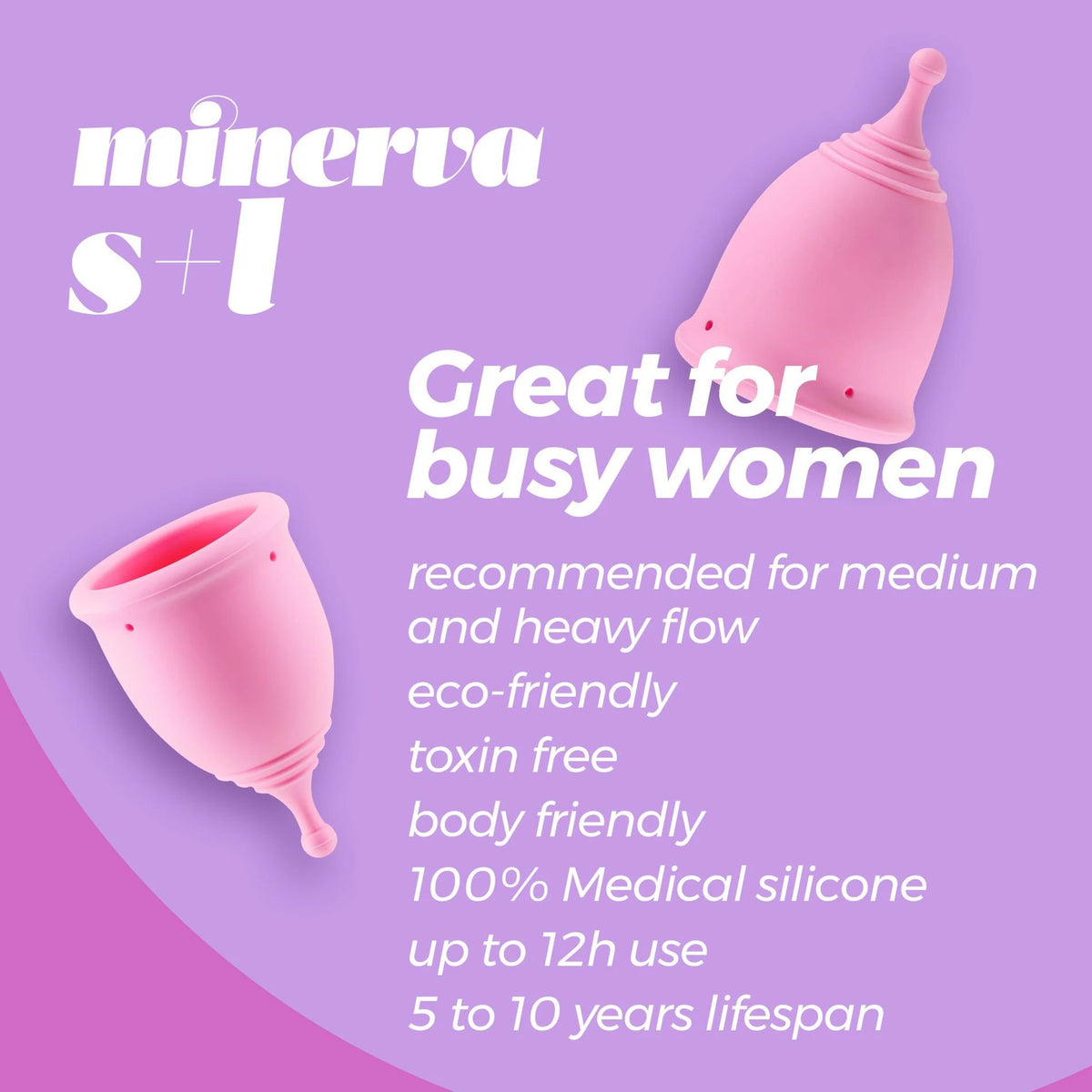 Produto de higiene íntima Minerva Menstrual Pouch 9.5 cm | Crushious