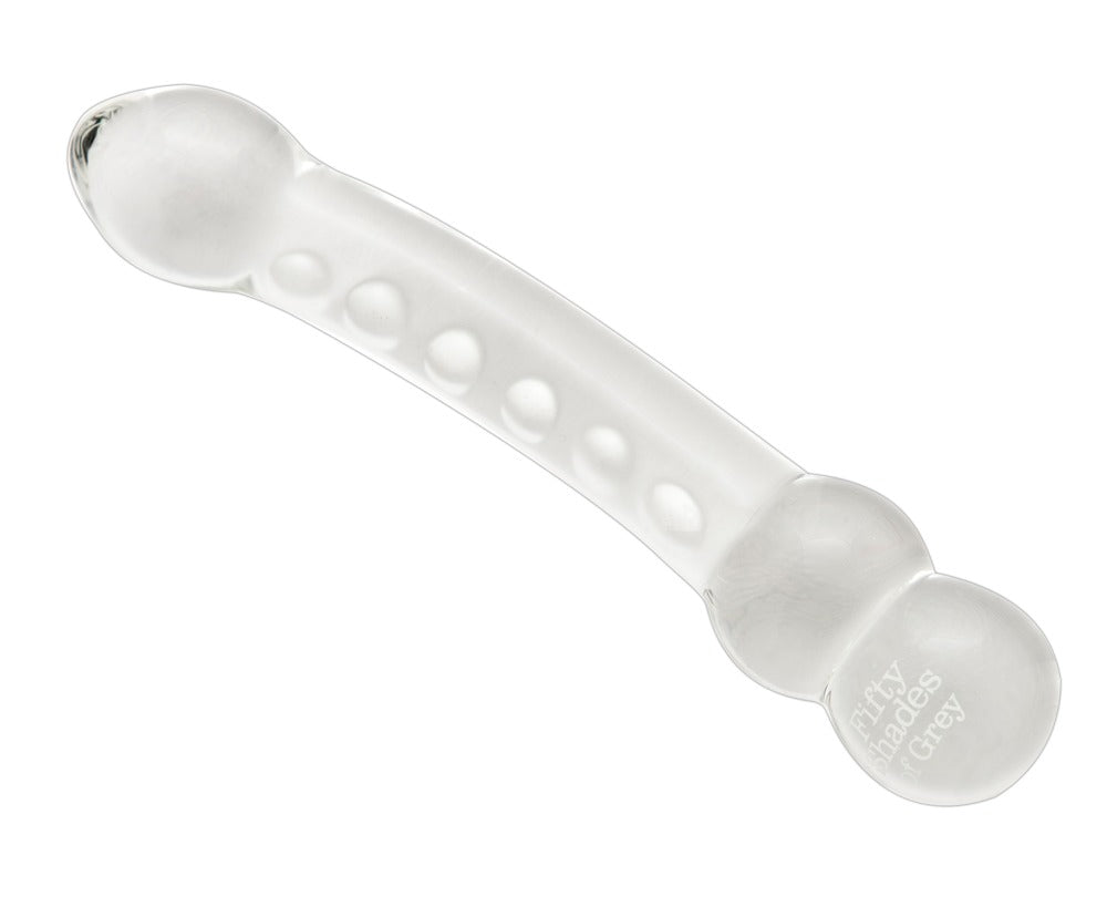 Wand massager Drive 19 cm – clear | Fifty Shades of Grey
