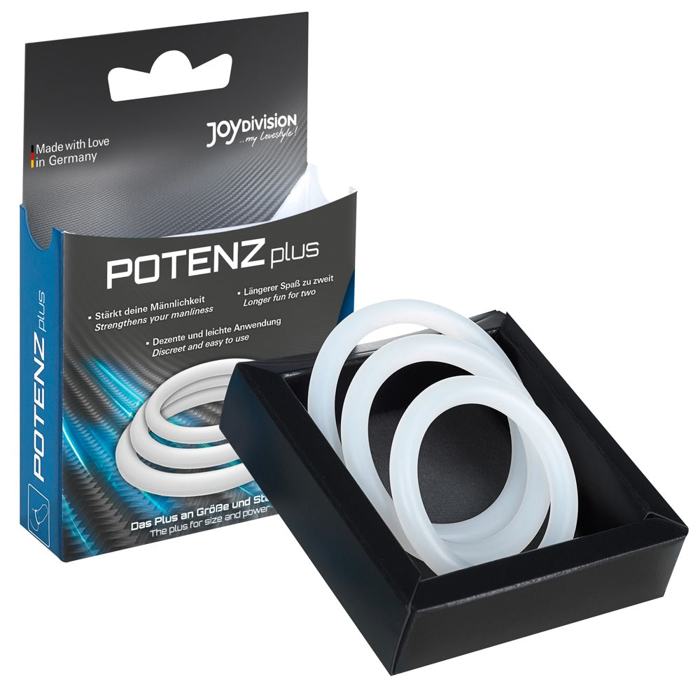 Anello fallico POTENZplus – trasparente | Joydivision Toys