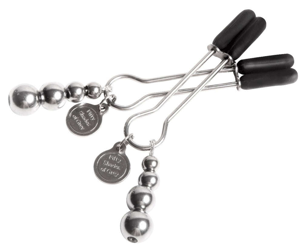 Pinze per capezzoli Pinch – argento | Fifty Shades of Grey
