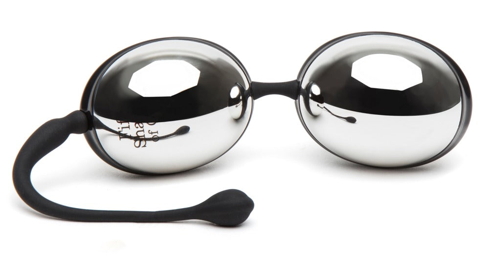 Palline vaginali Inner Goddess Jiggle – nera | Fifty Shades of Grey