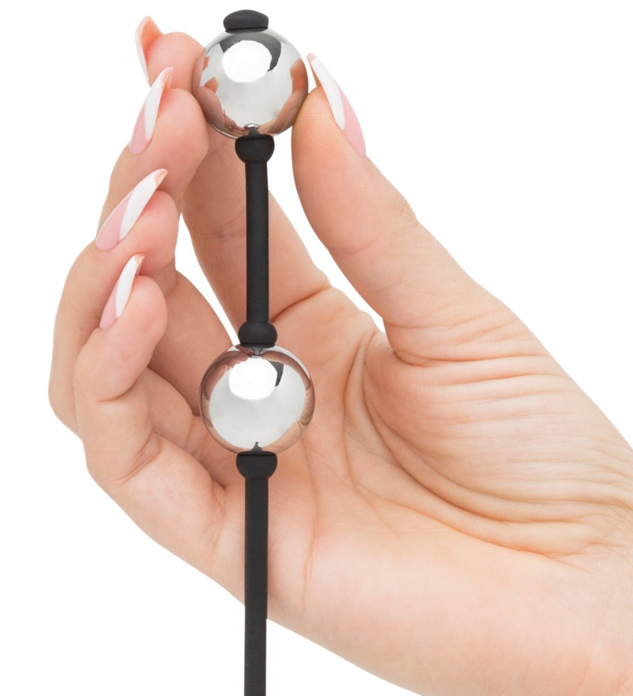 Palline vaginali Inner Goddess – argento 21.6 cm | Fifty Shades of Grey