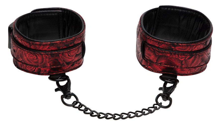 Algemas Anticipation Ankle Cuffs – vermelha | Fifty Shades of Grey