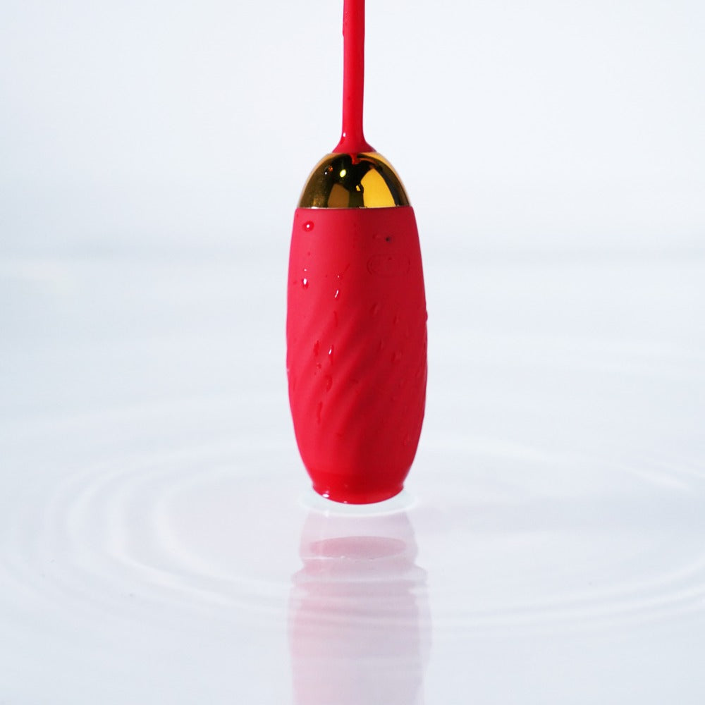 Ovo vibratório Ella Neo 21 cm – controlado por app, vermelho | SVAKOM