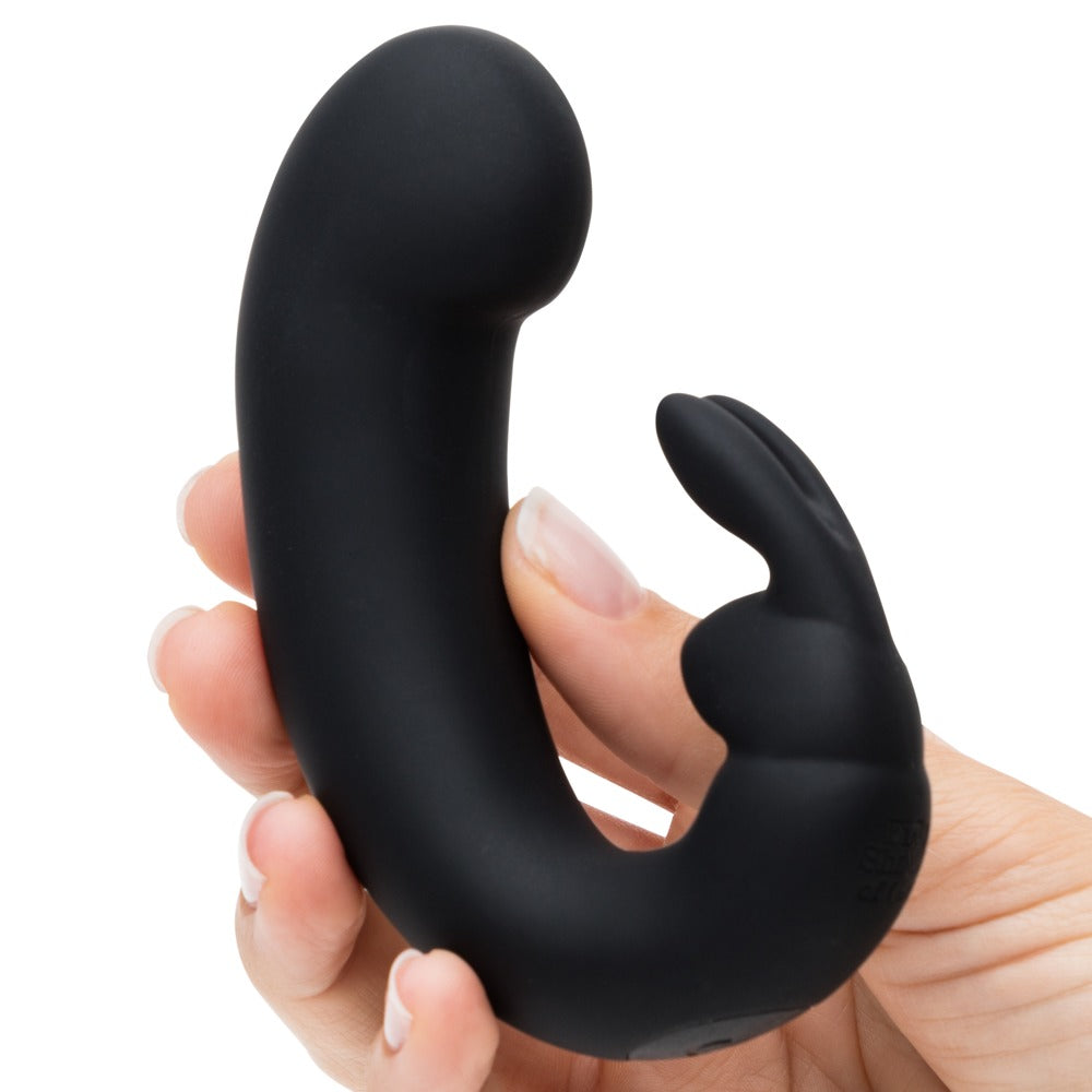 Rabbit vibrátor Sensation 20 funkció – fekete | Fifty Shades of Grey