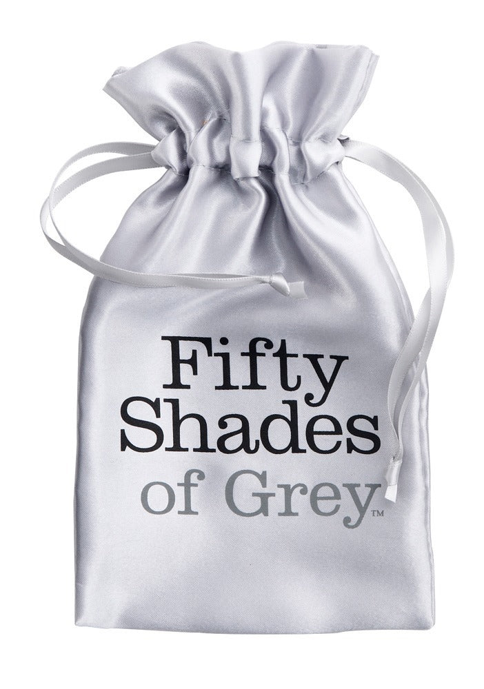 Mini vibromasseur Insatiable 13.3 cm – argent | Fifty Shades of Grey