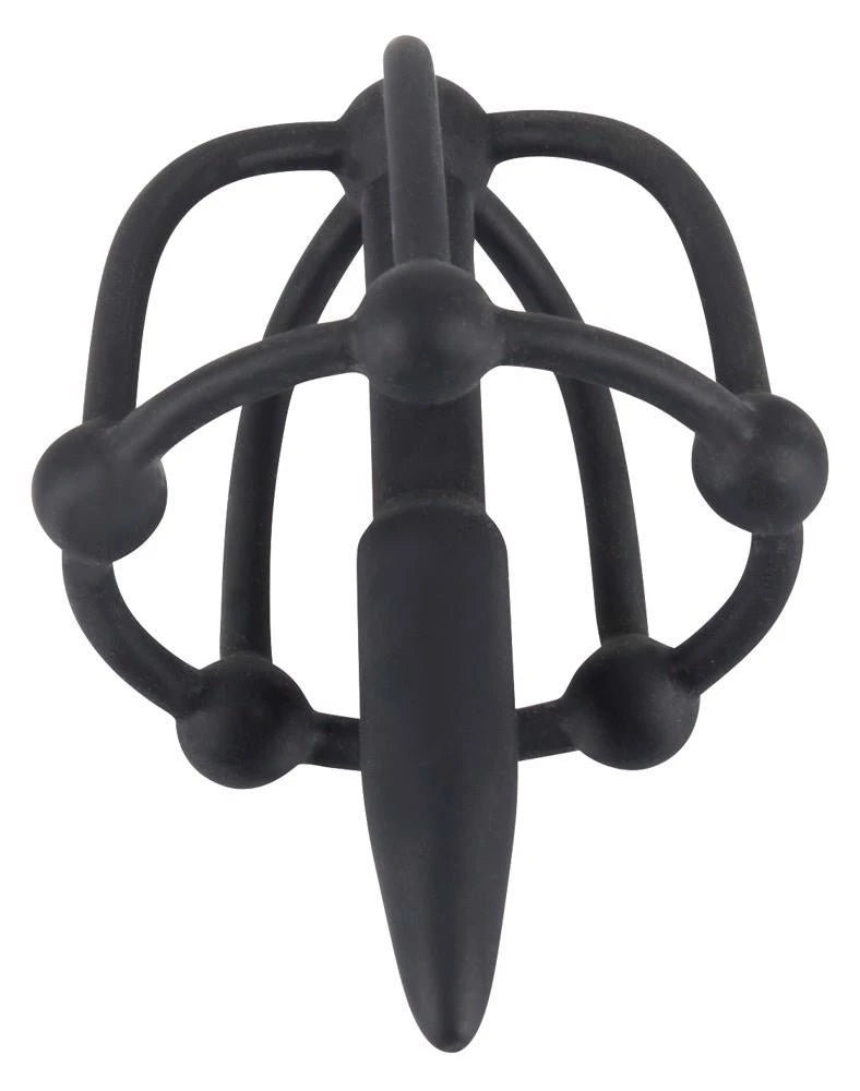 Dispositivo di castità Glans Cage – nero | Penisplug