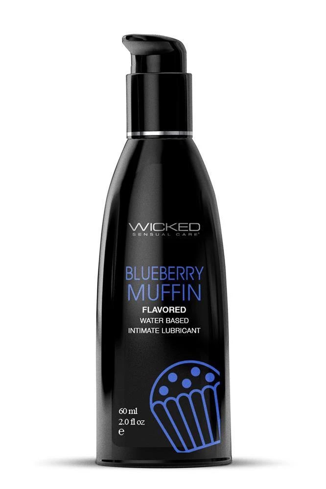 Lubrificante Aqua Blueberry Muffin 60 ml – a base d'acqua | Wicked