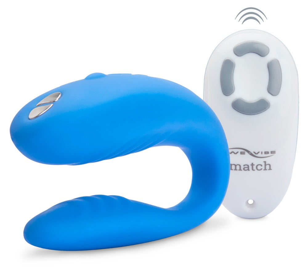 Vibratore classico Couple's 10 funzioni – con telecomando, blu | We-Vibe