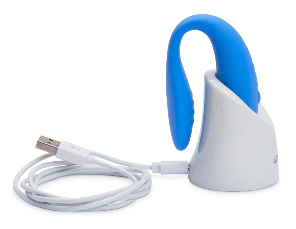 Vibratore classico Couple's 10 funzioni – con telecomando, blu | We-Vibe
