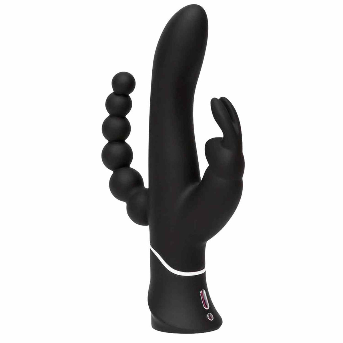Vibrador rabbit Triple Curve 12 funções – preto | happyrabbit