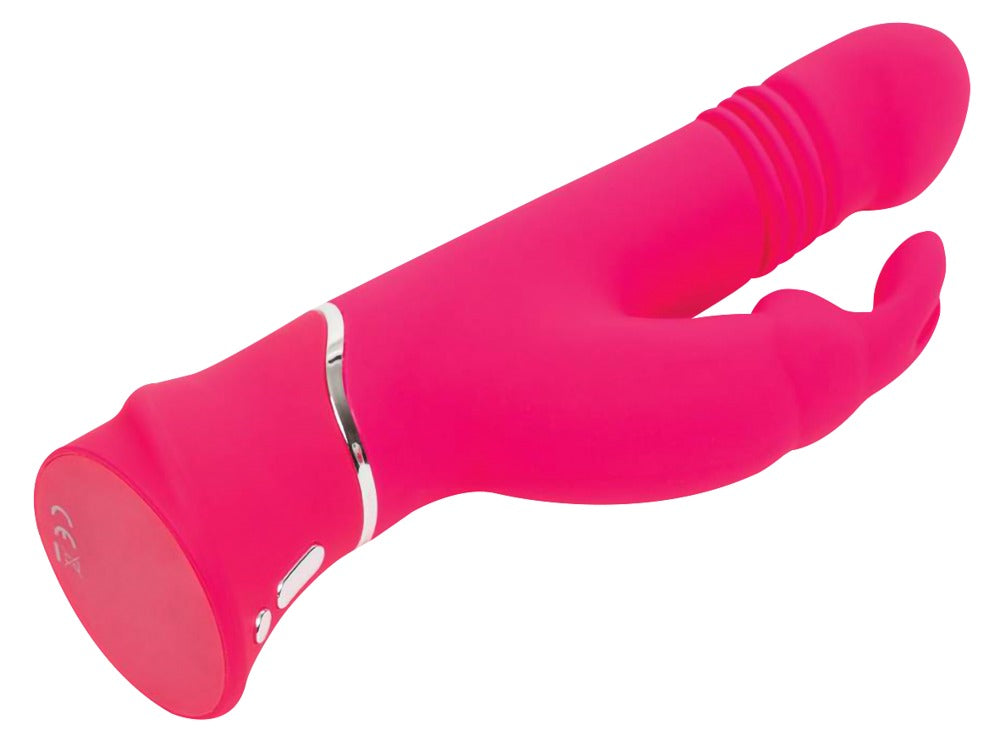 Vibrador rabbit Happy 9 funções – com impulso, roxo | happyrabbit