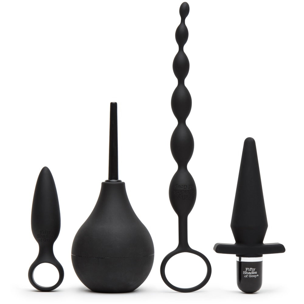 Anal beads Overload Take Slow 10 functions – black | Fifty Shades of Grey