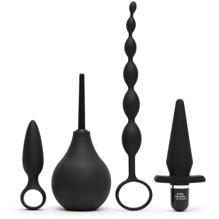 Bolas anais Overload Take Slow 10 funções – preta | Fifty Shades of Grey