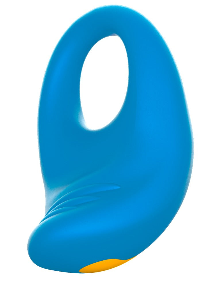 Anillo para el pene Juke 4 funciones – azul | ROMP