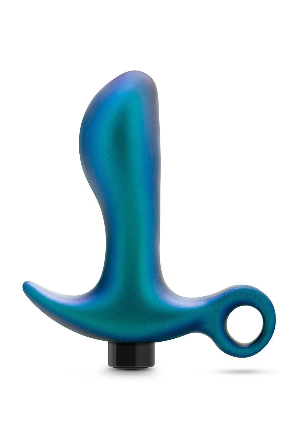 Plug anal Adventures Matrix Teleportation 10.8 cm – vibrador, recargable, azul | Blush