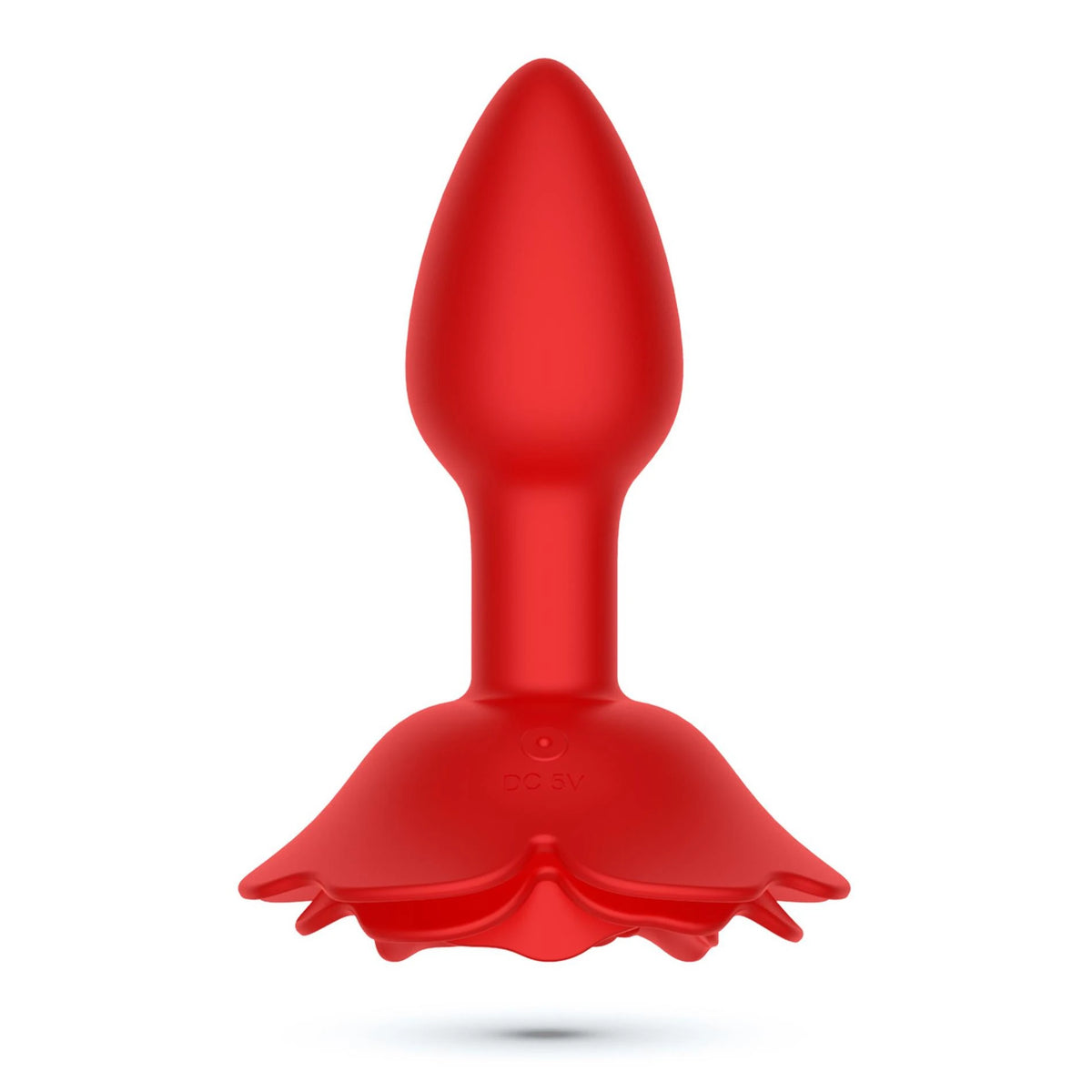 Plug anal Giulietta 10 fonctions – vibrant, avec bijou, rouge | Crushious