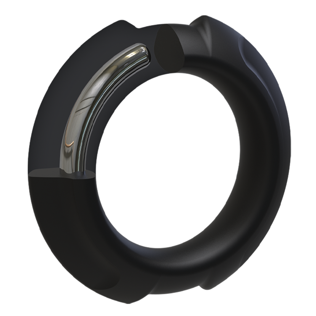 Anello fallico Flexisteel Inner Core – nero 0690-37-BX | Doc Johnson